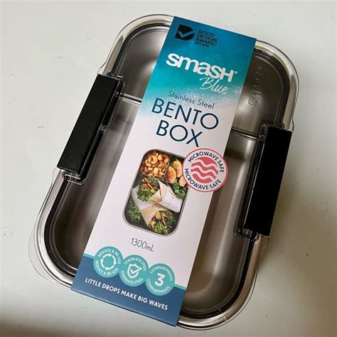 smash bento box stainless steel|reusable bento box containers.